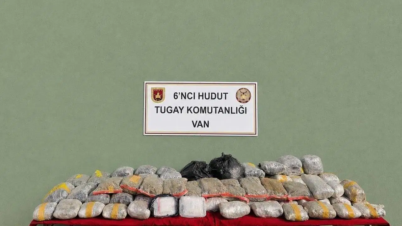 MSB duyurdu: Van’da 51 kilo uyuşturucu yakalandı